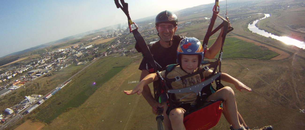 parapanta, tandem, pilot, zbor, Targu-Mures, Mures, scoala, aventura, vis