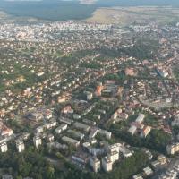 Cu parapanta deasupra Targu Muresului