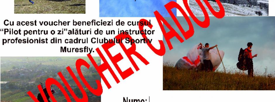 parapanta, tandem, pilot, zbor, Targu-Mures, Mures, scoala, voucher cadou
